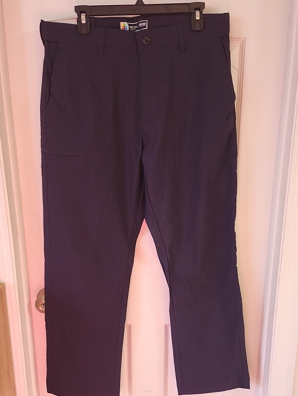 Men's Navy Cargo Pants - Classic Utility Style